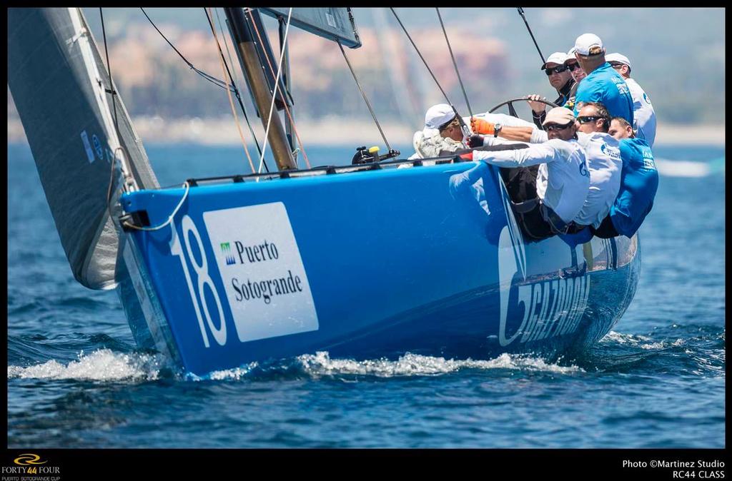 Bronenosec Sailing Team - 2014 RC44 Puerto Sotogrande Cup, day 3 © RC44 Class/MartinezStudio.es